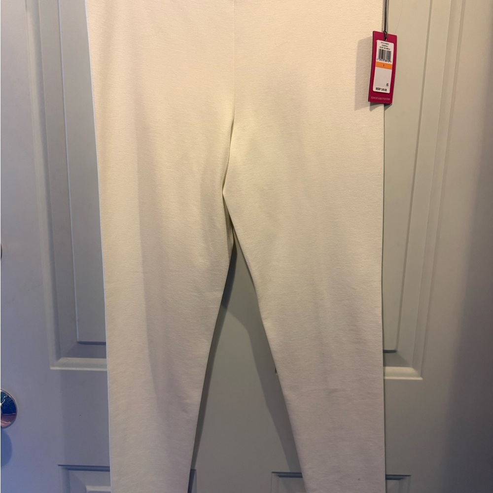 Vince Camuto Cream Leggings